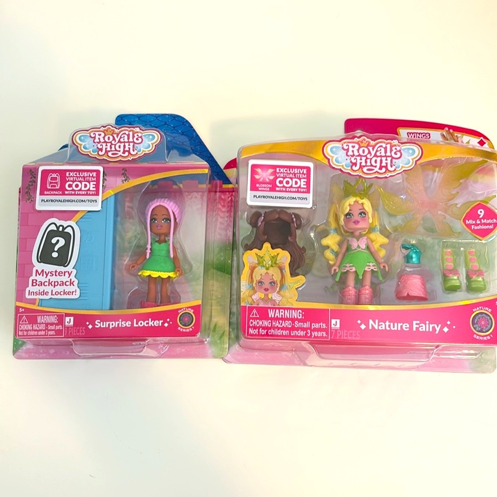 Royale High Nature Fairy and Nature Surprise Locker